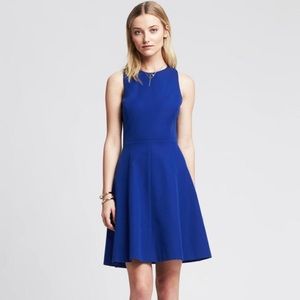 BANANA REPUBLIC Fit and Flare Racerback Dress